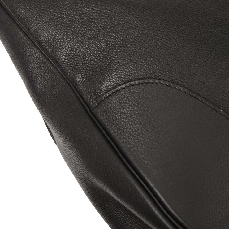 Hermes Black Evergrain Trim 38 Handbag PSquare:J79 134755