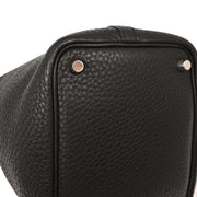 Hermes Black Taurillon Clemence Picotin Lock 18 PM Handbag COSquare:L 134757