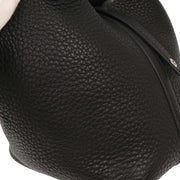 Hermes Black Taurillon Clemence Picotin Lock 18 PM Handbag COSquare:L 134757