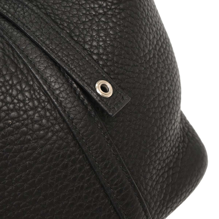Hermes Black Taurillon Clemence Picotin Lock 18 PM Handbag COSquare:L 134757