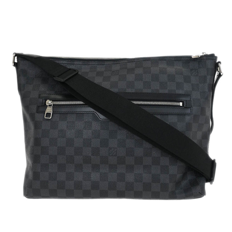 Louis Vuitton Damier Graphite Mick MM Shoulder Bag N41106 SR1123 134758