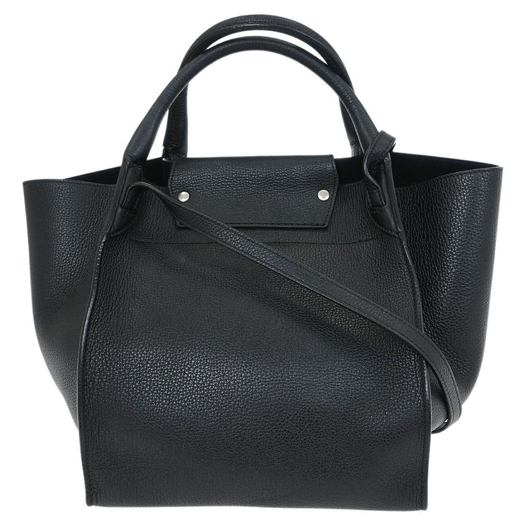 Celine Black Big Bag 2way Tote Handbag W-CU-2198 134759