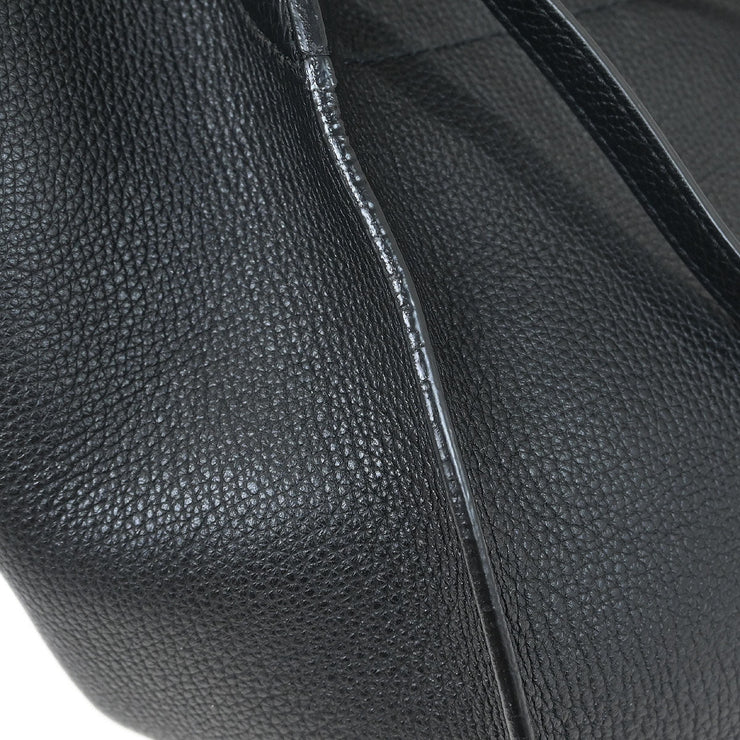 Celine Black Big Bag 2way Tote Handbag W-CU-2198 134759