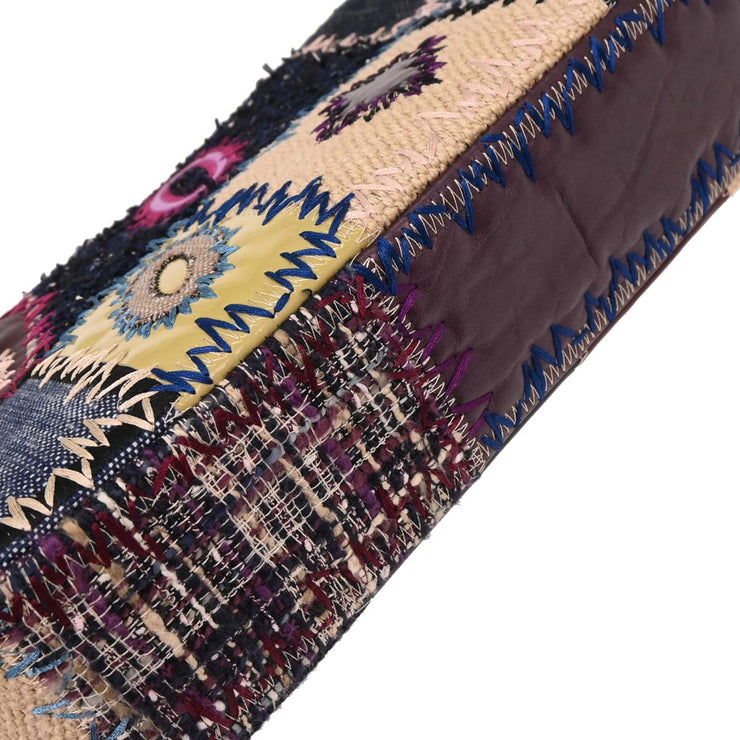 Chanel Multicolor Patchwork Single Flap Shoulder Bag 134760