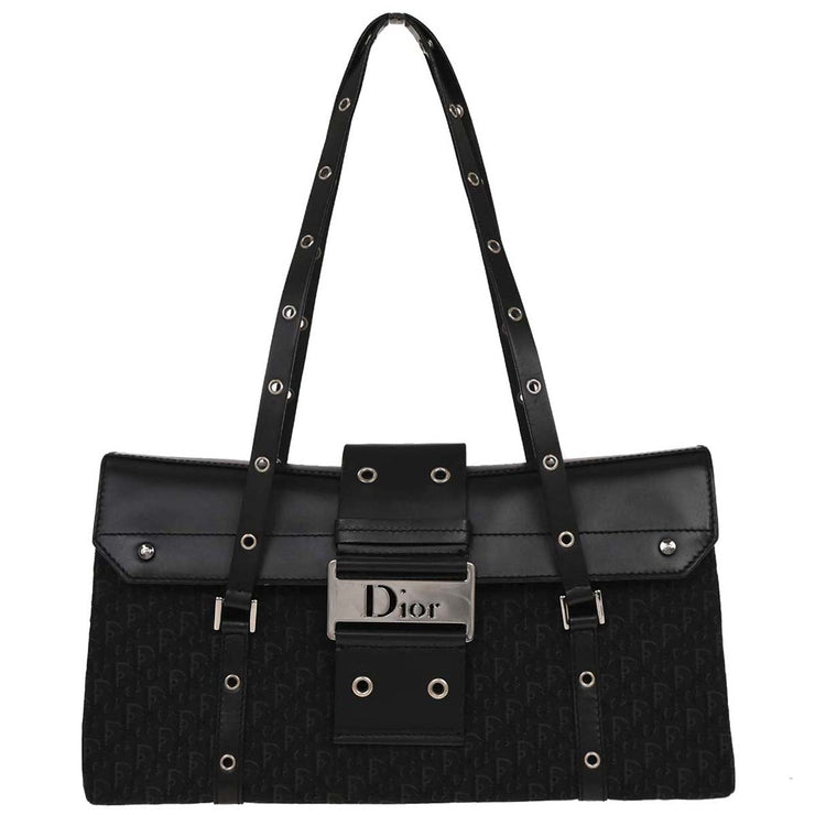 Christian Dior Black Street Chic Trotter Handbag BOB1013 134761