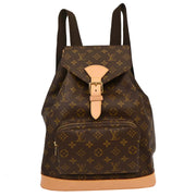 Louis Vuitton Monogram Montsouris GM Backpack M51135 MI0975 134763
