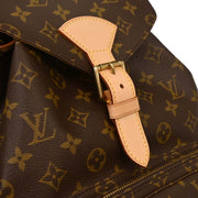 Louis Vuitton Monogram Montsouris GM Backpack M51135 MI0975 134763