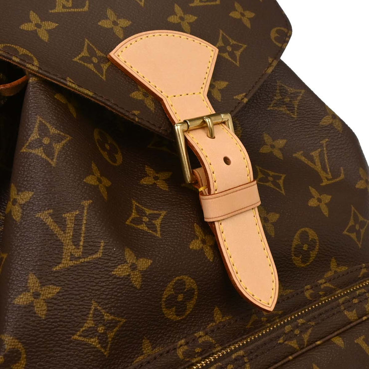 Louis Vuitton Monogram Montsouris GM Backpack M51135 MI0975 134763