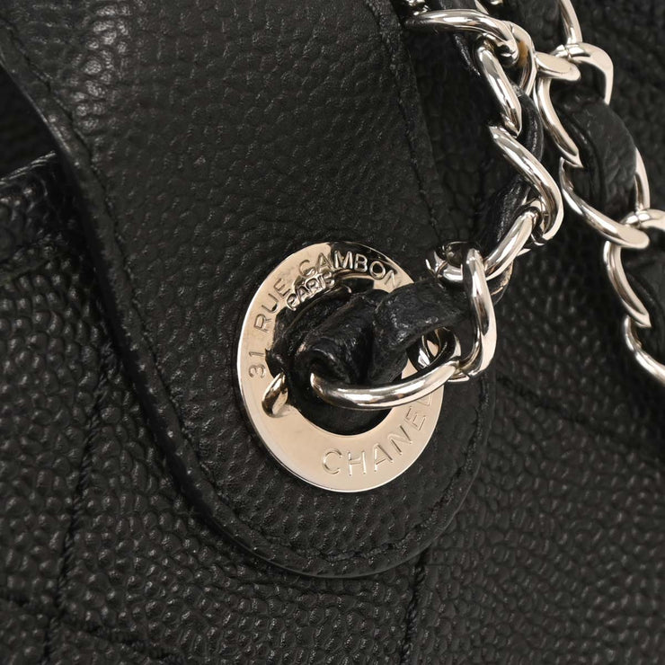 Chanel Black Calfskin Bowling Bag 134765