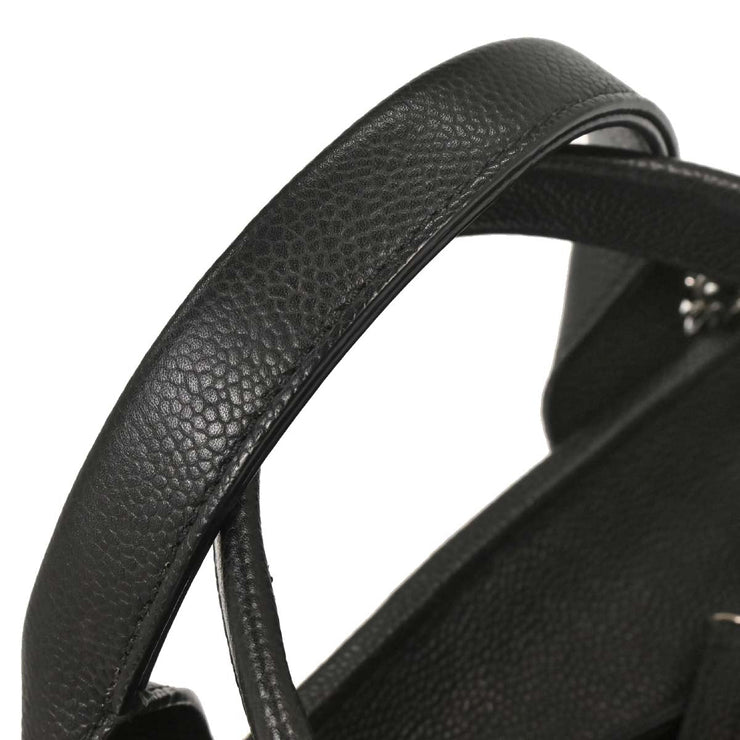 Chanel Black Calfskin Bowling Bag 134765