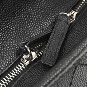 Chanel Black Calfskin Bowling Bag 134765