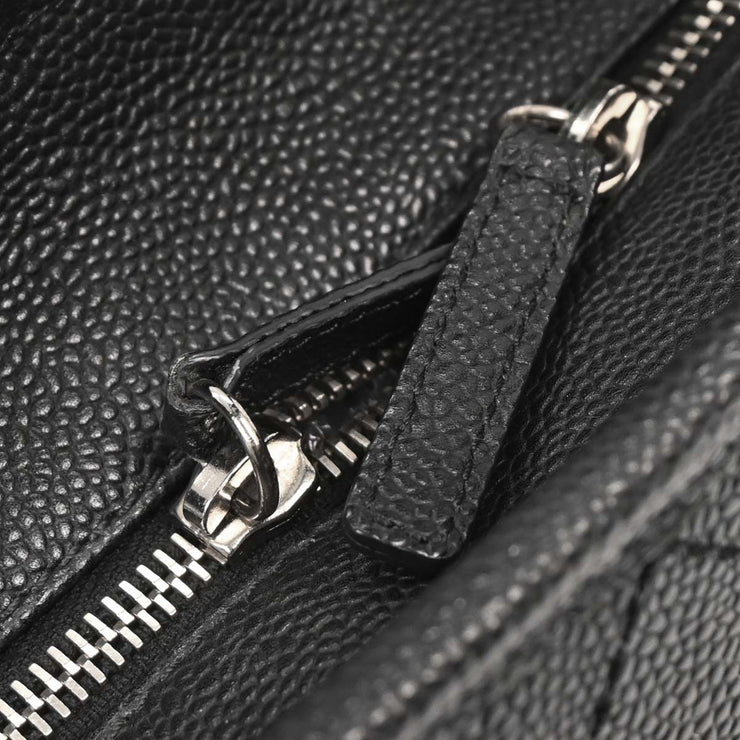 Chanel Black Calfskin Bowling Bag 134765
