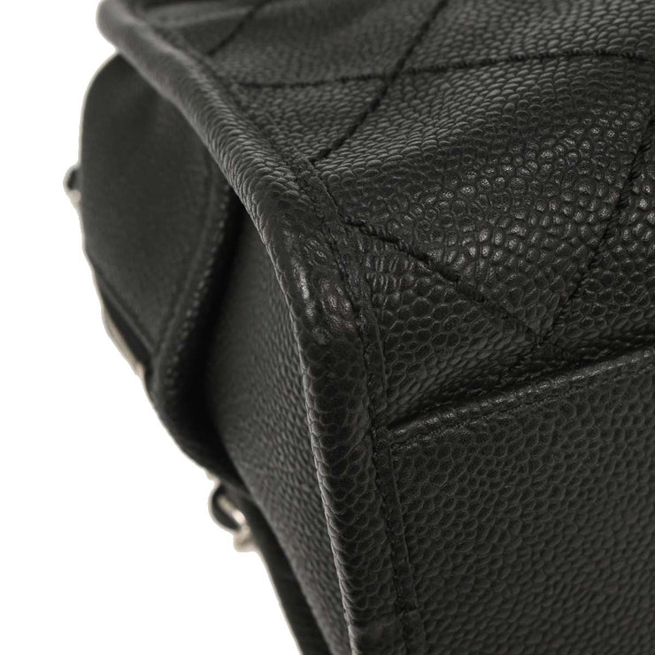 Chanel Black Calfskin Bowling Bag 134765