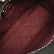 Chanel Black Calfskin Bowling Bag 134765