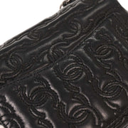 Chanel Black Calfskin Mini Classic Square Flap Bag 17 134773