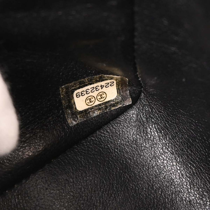 Chanel Black Calfskin Mini Classic Square Flap Bag 17 134773