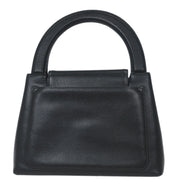 Chanel Black Calfskin Handbag 134774