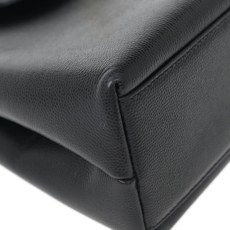 Chanel Black Calfskin Handbag 134774