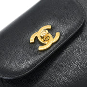 Chanel Black Calfskin Handbag 134774