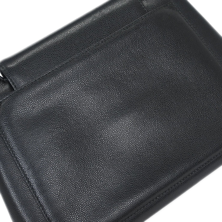 Chanel Black Calfskin Handbag 134774