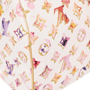 Louis Vuitton White Monogram Watercolor Speedy 35 Handbag M95752 SP1068 134776