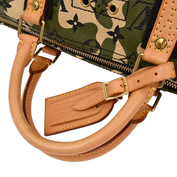 Louis Vuitton Monogramouflage Speedy 35 Handbag M95773 AA2078 134777