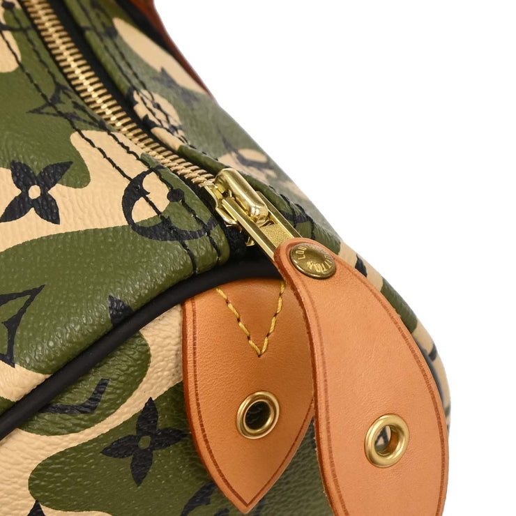 Louis Vuitton Monogramouflage Speedy 35 Handbag M95773 AA2078 134777