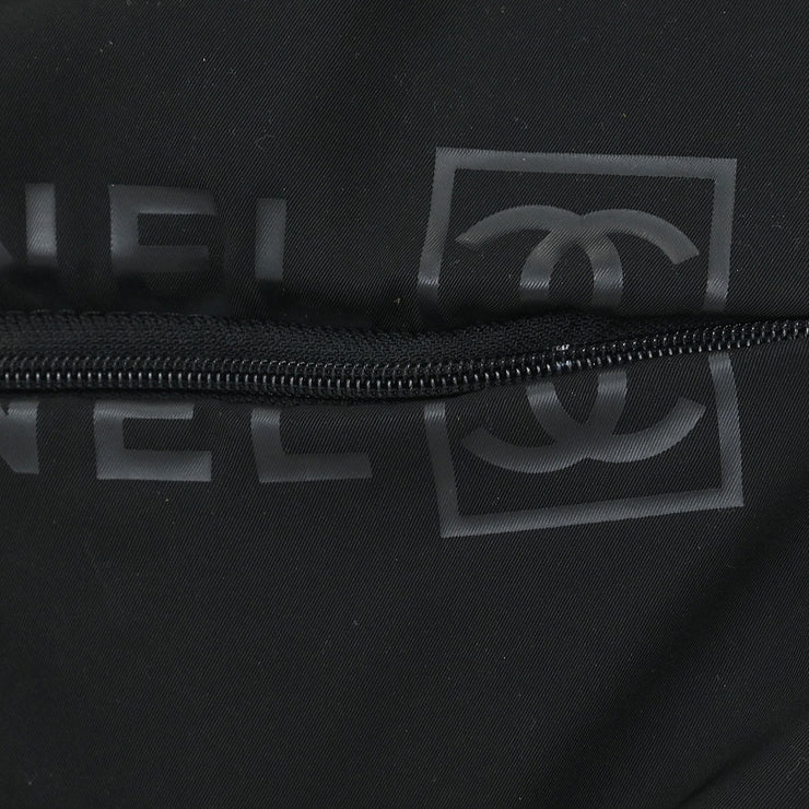 Chanel Black Nylon Sport Line Shoulder Bag 134783