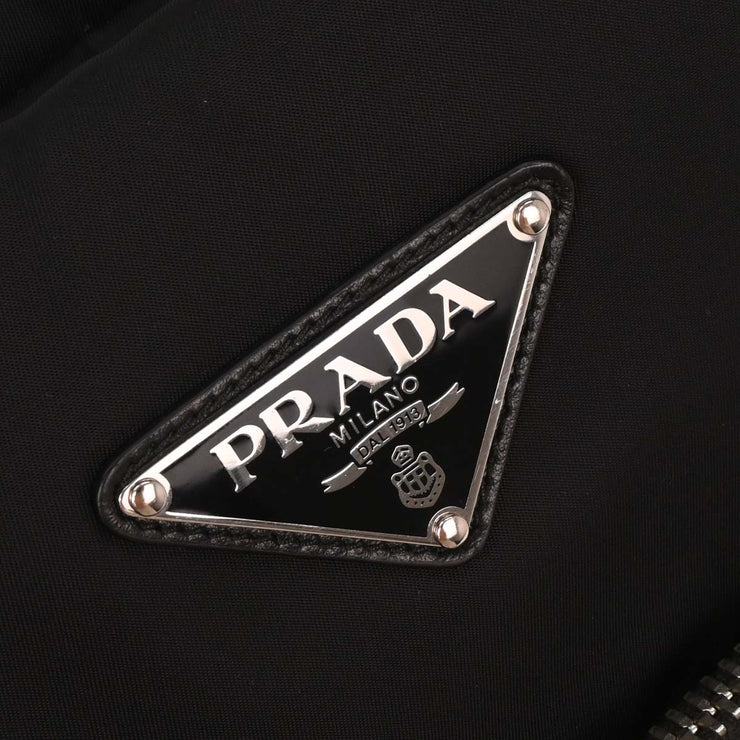 Prada Black Nylon 2way Handbag 255 134805