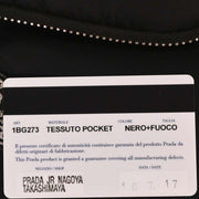 Prada Black Nylon 2way Handbag 255 134805