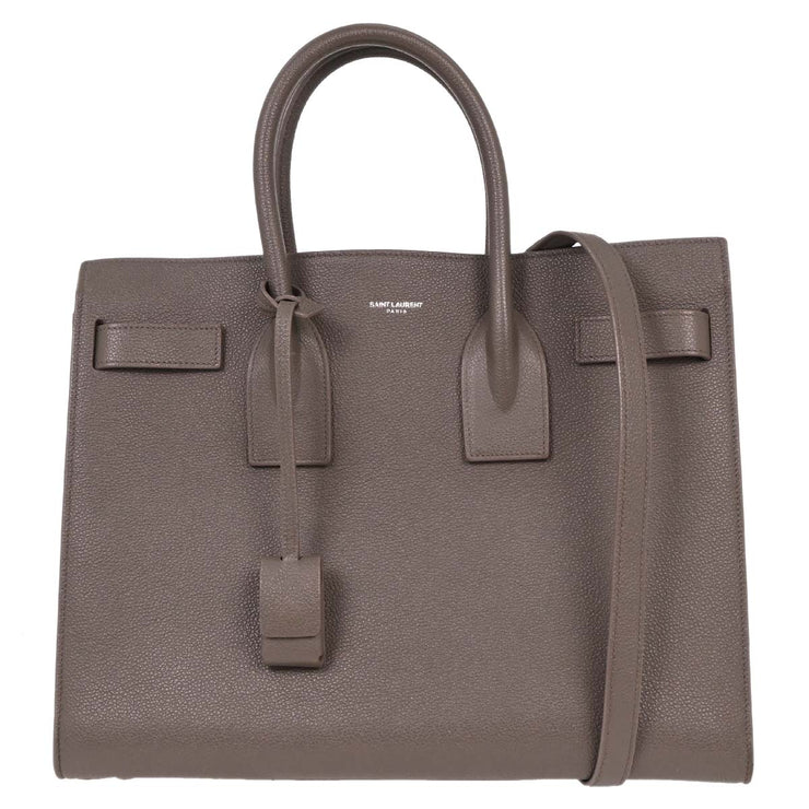 Saint Laurent Gray Sac de Jour 2way Shoulder Handbag PLB378299.0216 134807