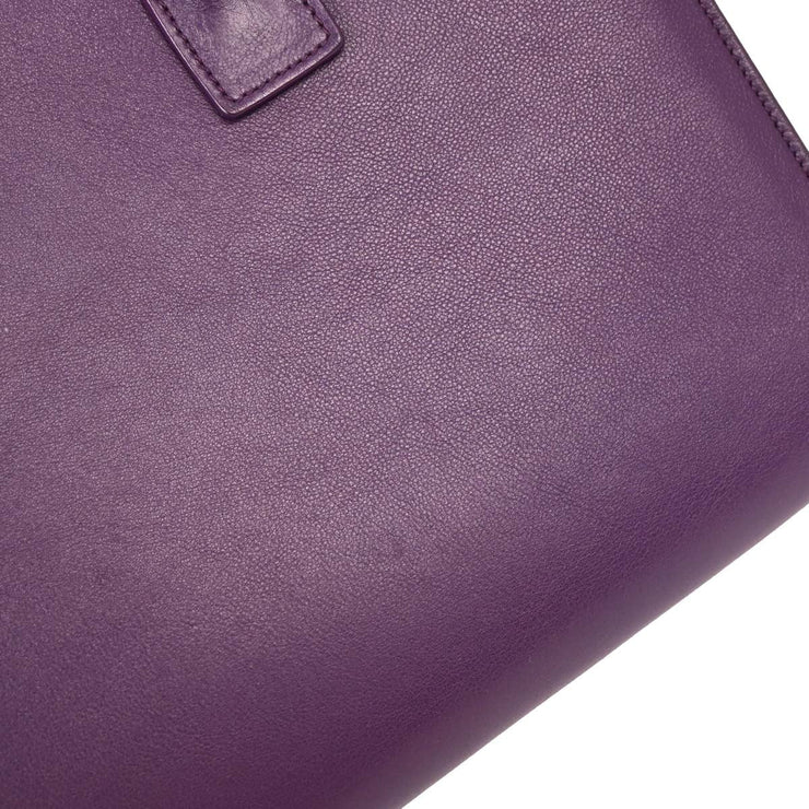 Saint Laurent Purple Sac de Jour 2way Shoulder Handbag ARS377183.1014 134808