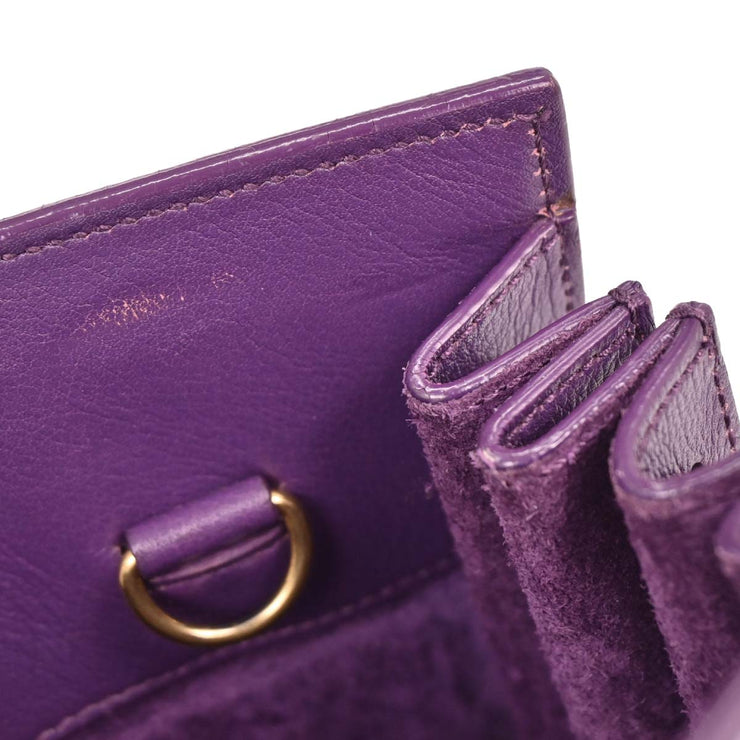 Saint Laurent Purple Sac de Jour 2way Shoulder Handbag ARS377183.1014 134808
