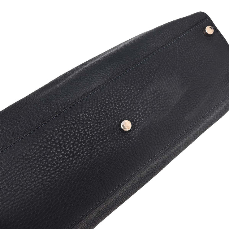 Fendi Navy Peekaboo Fit Iconic 2way Handbag 134811