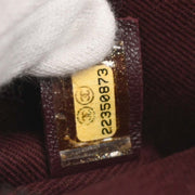 Chanel Bordeaux Calfskin Day Trip Flap Shoulder Bag 134828