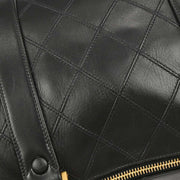 Chanel Black Lambskin Bicolore 2way Handbag 134838