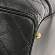 Chanel Black Lambskin Bicolore 2way Handbag 134838