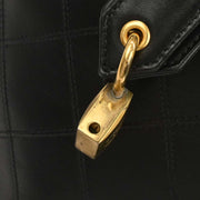 Chanel Black Lambskin Bicolore 2way Handbag 134838