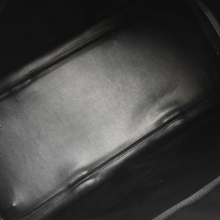 Chanel Black Lambskin Bicolore 2way Handbag 134838