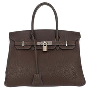Hermes Chocolat Togo Birkin 30 Handbag 28E Square:L 134843