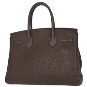 Hermes Chocolat Togo Birkin 30 Handbag 28E Square:L 134843