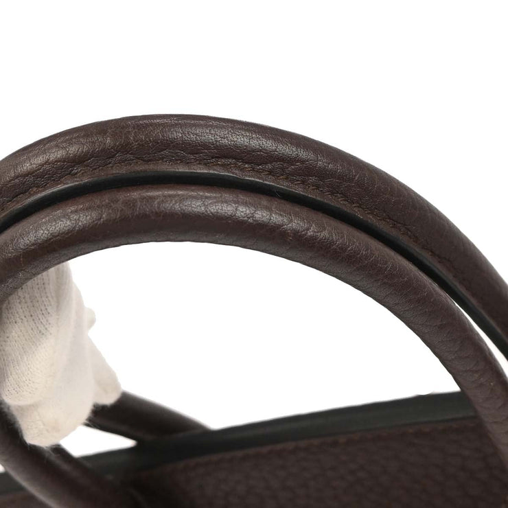 Hermes Chocolat Togo Birkin 30 Handbag 28E Square:L 134843