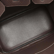 Hermes Chocolat Togo Birkin 30 Handbag 28E Square:L 134843