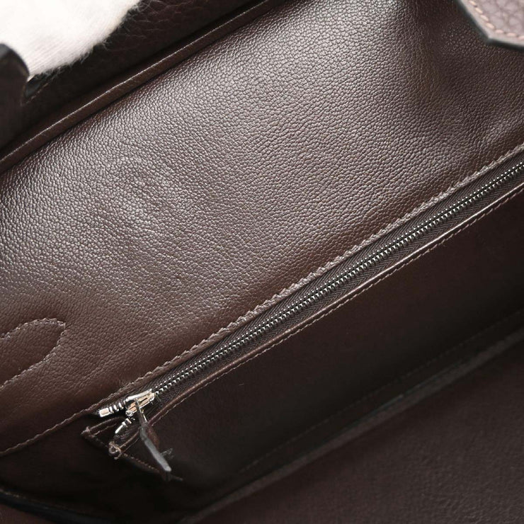 Hermes Chocolat Togo Birkin 30 Handbag 28E Square:L 134843