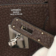 Hermes Chocolat Togo Birkin 30 Handbag 28E Square:L 134843