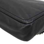 Chanel Black Calfskin Luxury Line Madison Flap Shoulder Bag 134850