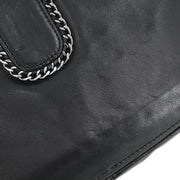 Chanel Black Calfskin Luxury Line Madison Flap Shoulder Bag 134850