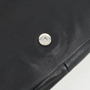 Chanel Black Calfskin Luxury Line Madison Flap Shoulder Bag 134850