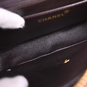 Chanel Brown Velvet Chain Backpack 134853