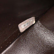 Chanel Brown Velvet Chain Backpack 134853